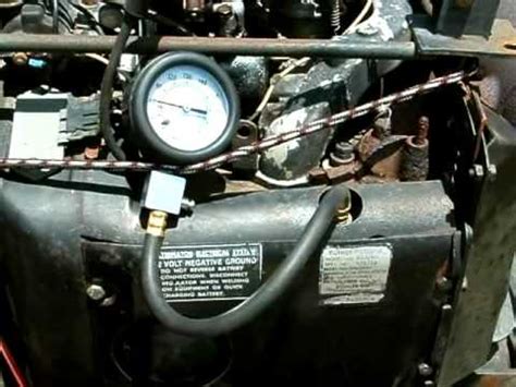 john deere 400 gas compression test|1976 JD 400 Have spark, good compression won't start .